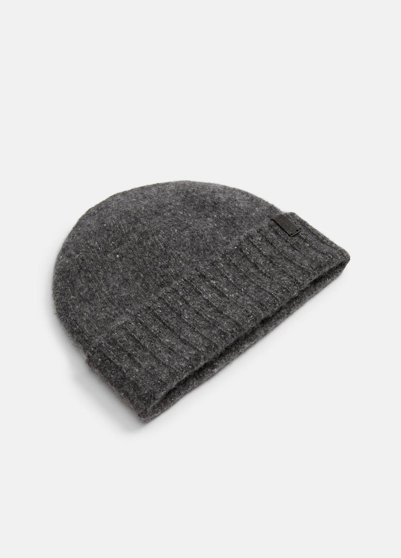 Vince Donegal Cashmere Hat Charcoal