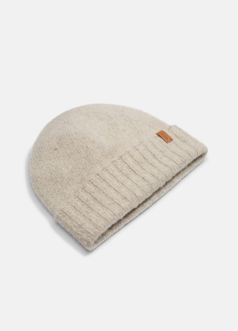 Vince Donegal Cashmere Hat Biscuit