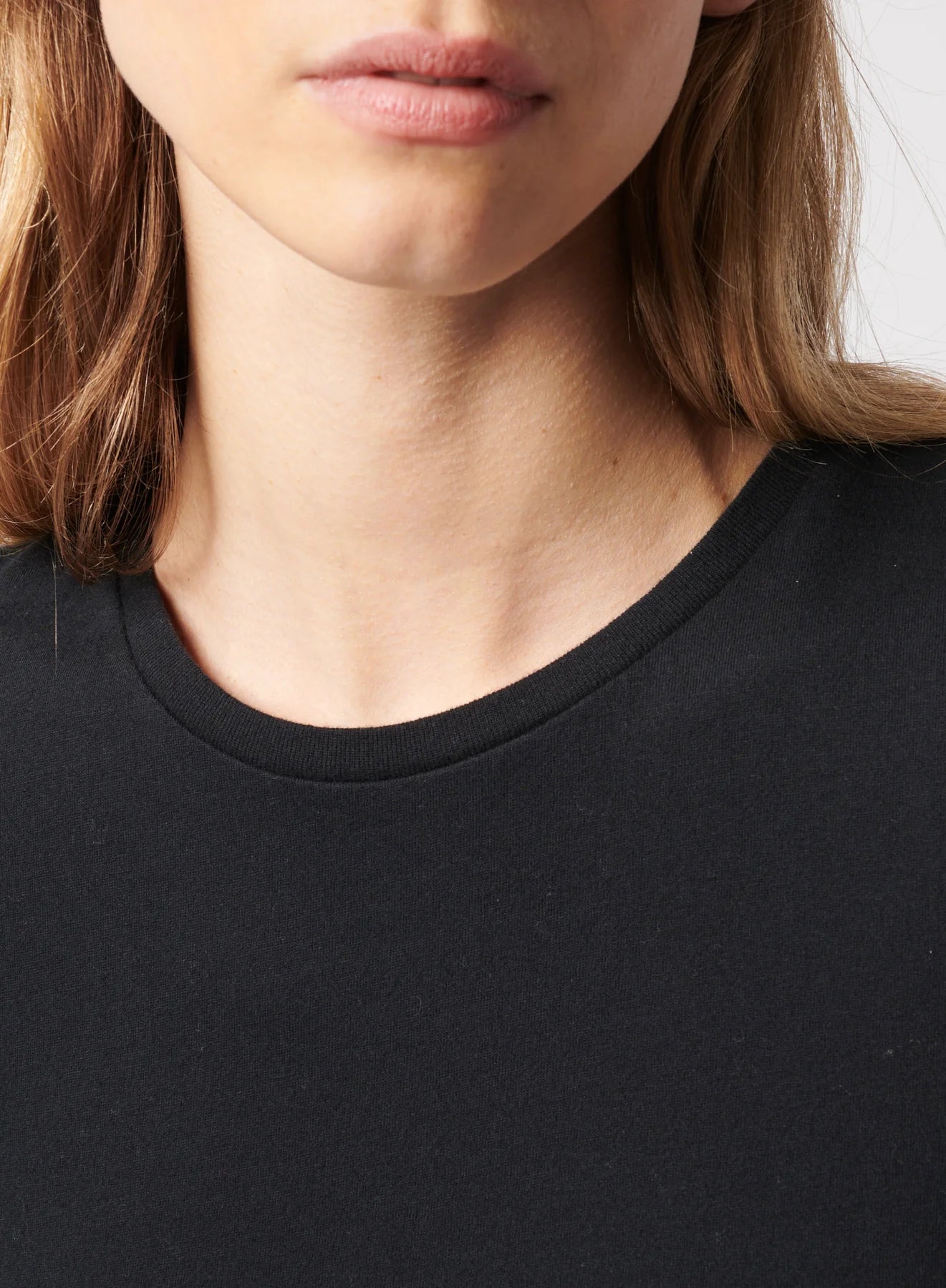 Majestic Filatures Soft Touch Crewneck T-Shirt Noir