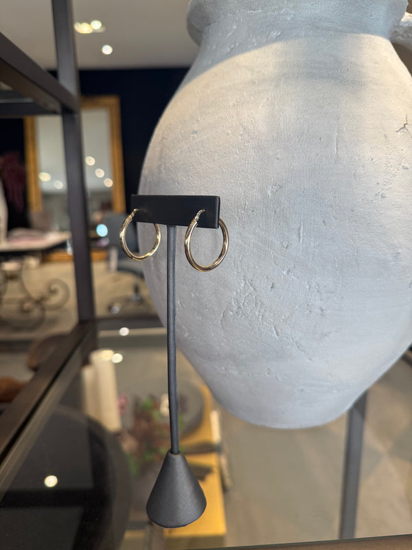 The Loved One Gold Hoop Medium