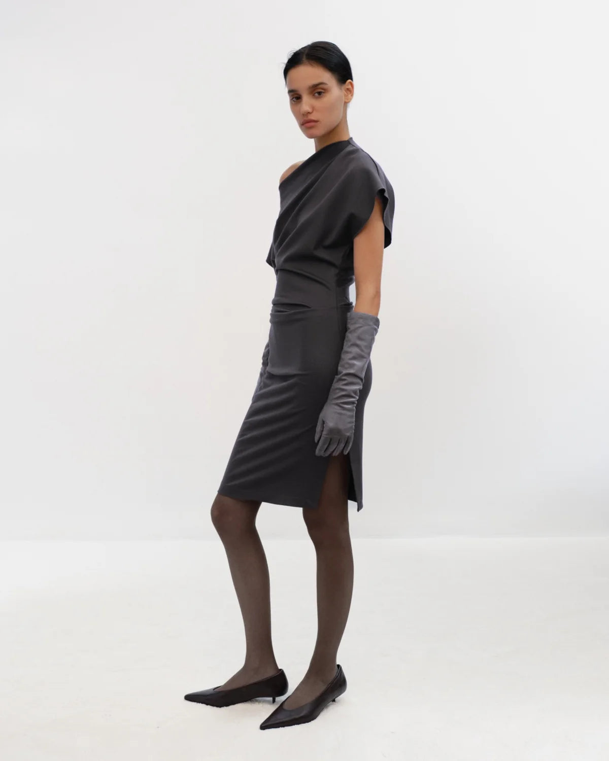 ELY ELY Kate Asymmetrical Mini Dress | Eiffel