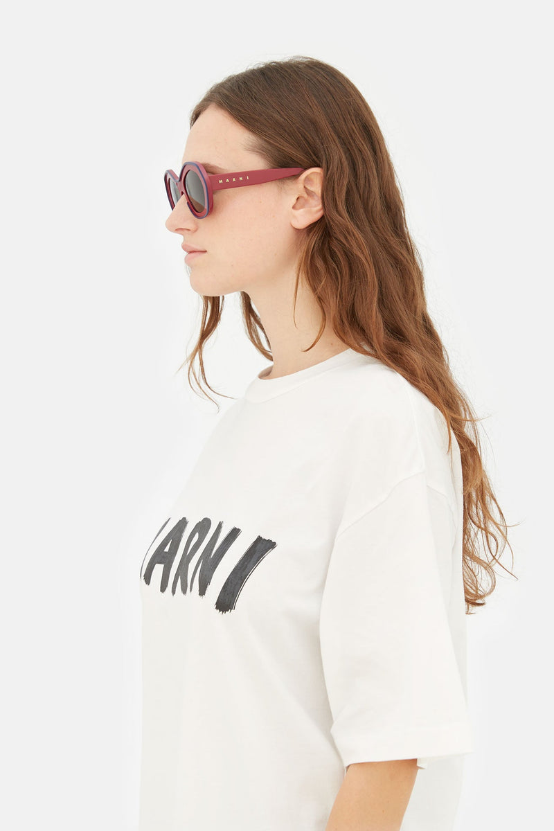 Marni Ulawun Vulcano Bordeaux Sunglasses