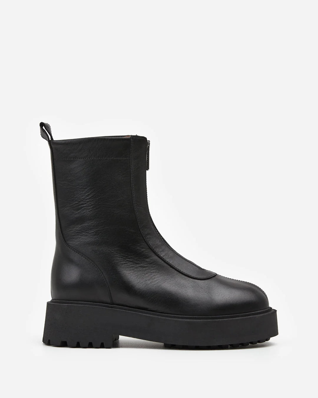 Flattered Alma Leather Boot | Black