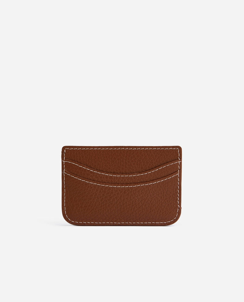 Flattered Cognac Leather Cardholder