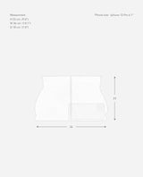 Flattered Clay Clutch | Chocolate Suede