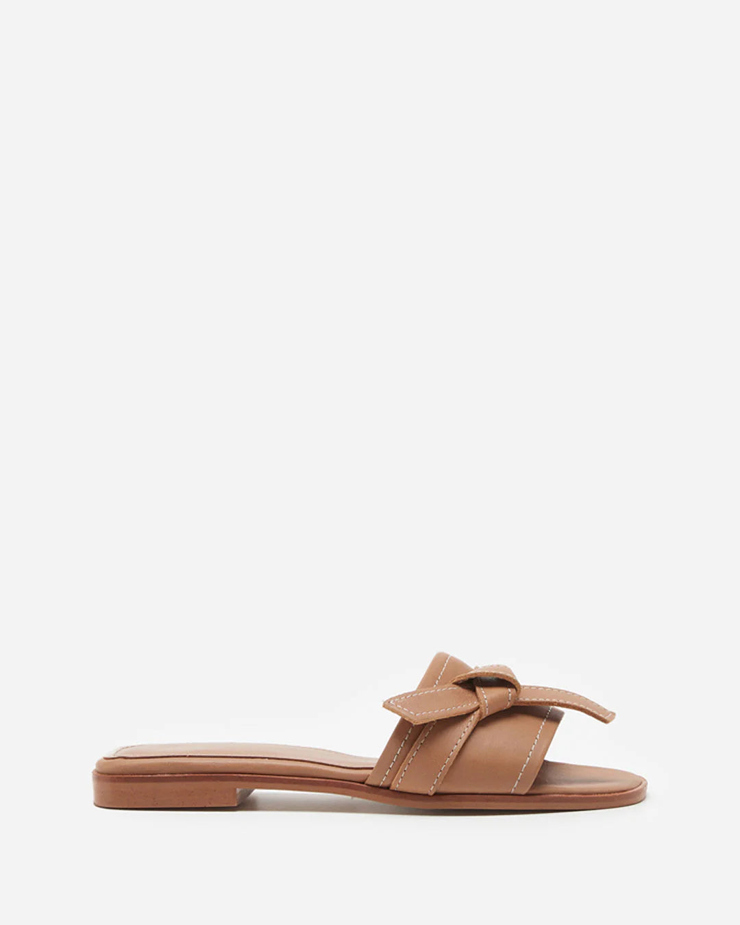 Flattered My Leather Sandal | Cognac