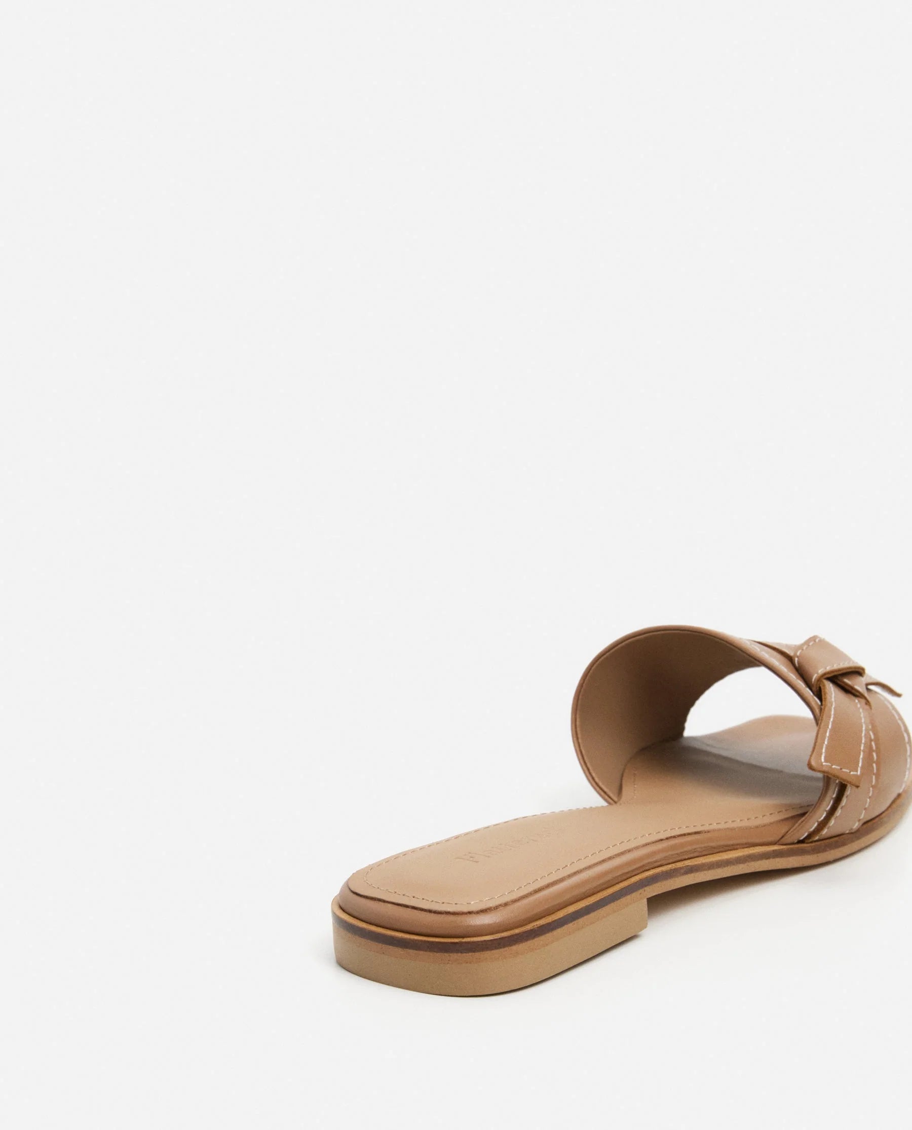 Flattered My Leather Sandal | Cognac