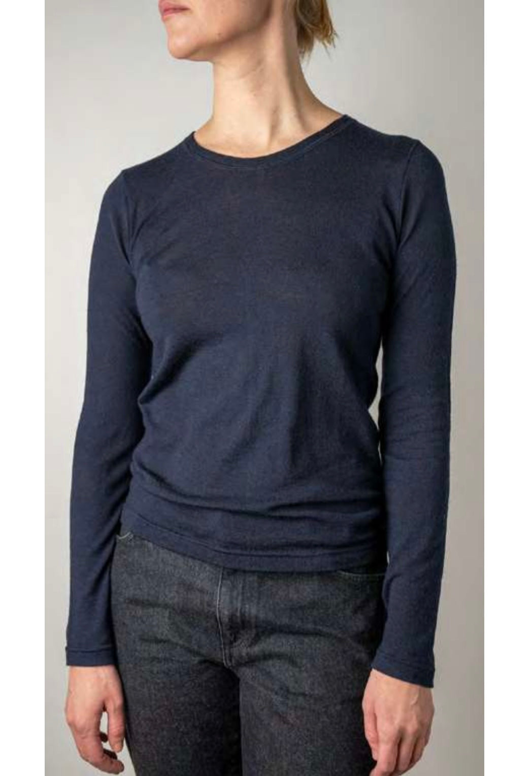 Private Fine Knit Long Sleeve Sweater