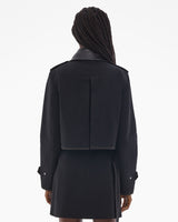 Helmut Lang Cropped Trench Jacket