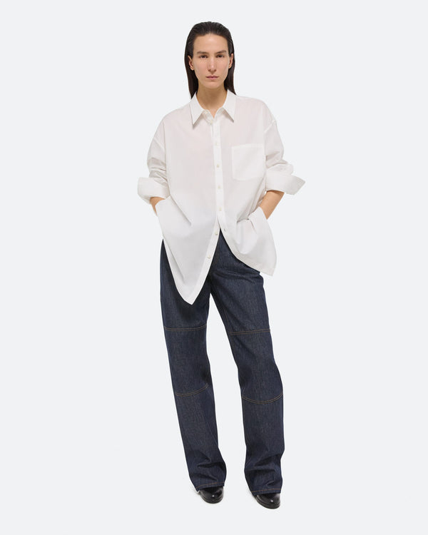 Helmut Lang Oversized White Shirt