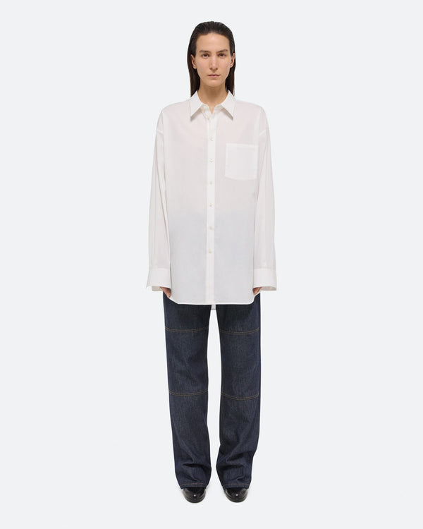 Helmut Lang Oversized White Shirt