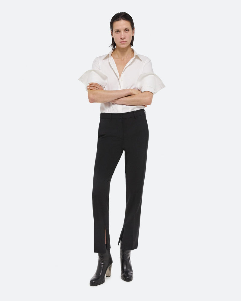 Helmut Lang Black Slim Suit Pant