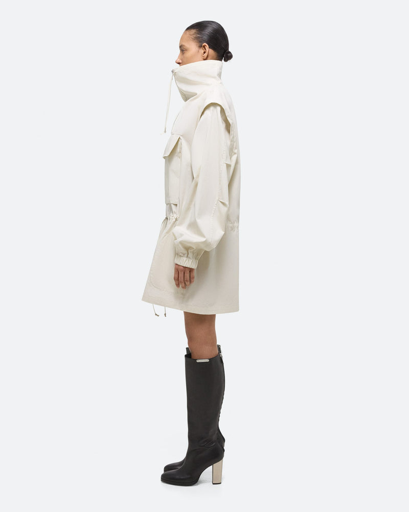 Helmut Lang Creme Gusset Dress