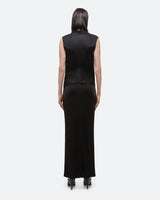 Helmut Lang Fluid Jersey Skirt Black