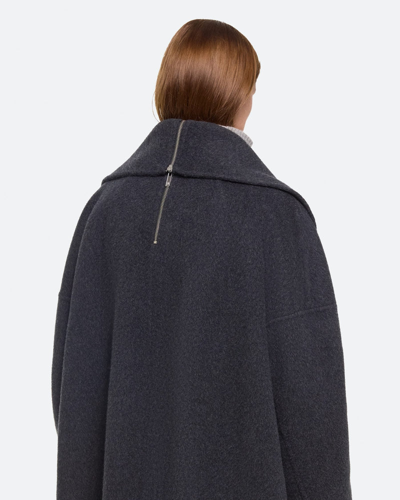 Helmut lang double face wool coat hotsell