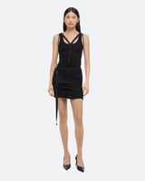 Helmut Lang Black Wind Skirt