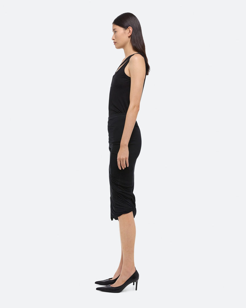 Helmut Lang Black Wind Skirt