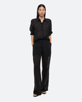 Helmut Lang Black Sheer Shirt