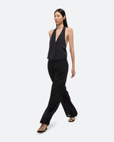 Helmut Lang Black Halter Vest