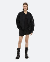 Helmut Lang Black MA1 Bomber Jacket