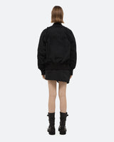 Helmut Lang Black MA1 Bomber Jacket