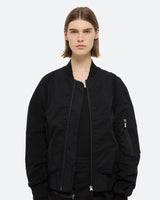 Helmut Lang Black MA1 Bomber Jacket