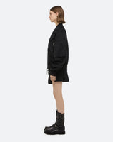 Helmut Lang Black MA1 Bomber Jacket