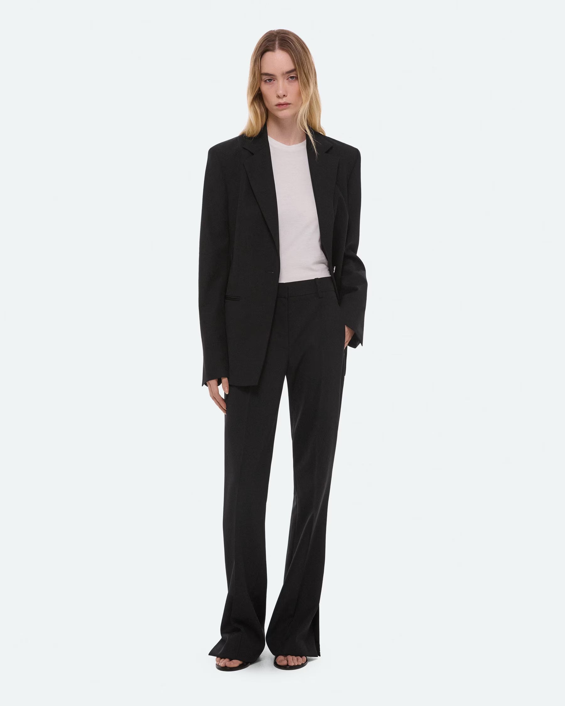 Helmut Lang Wardrobe Vented Trousers | Black