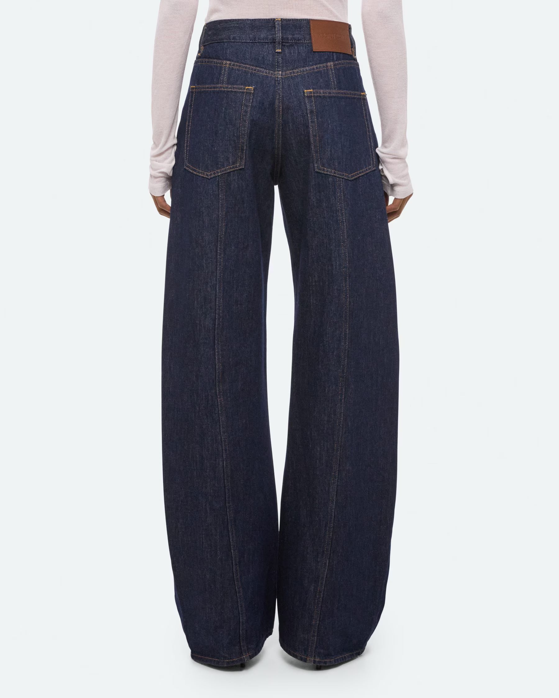 Helmut Lang Saddle Jeans | Indigo Rinse