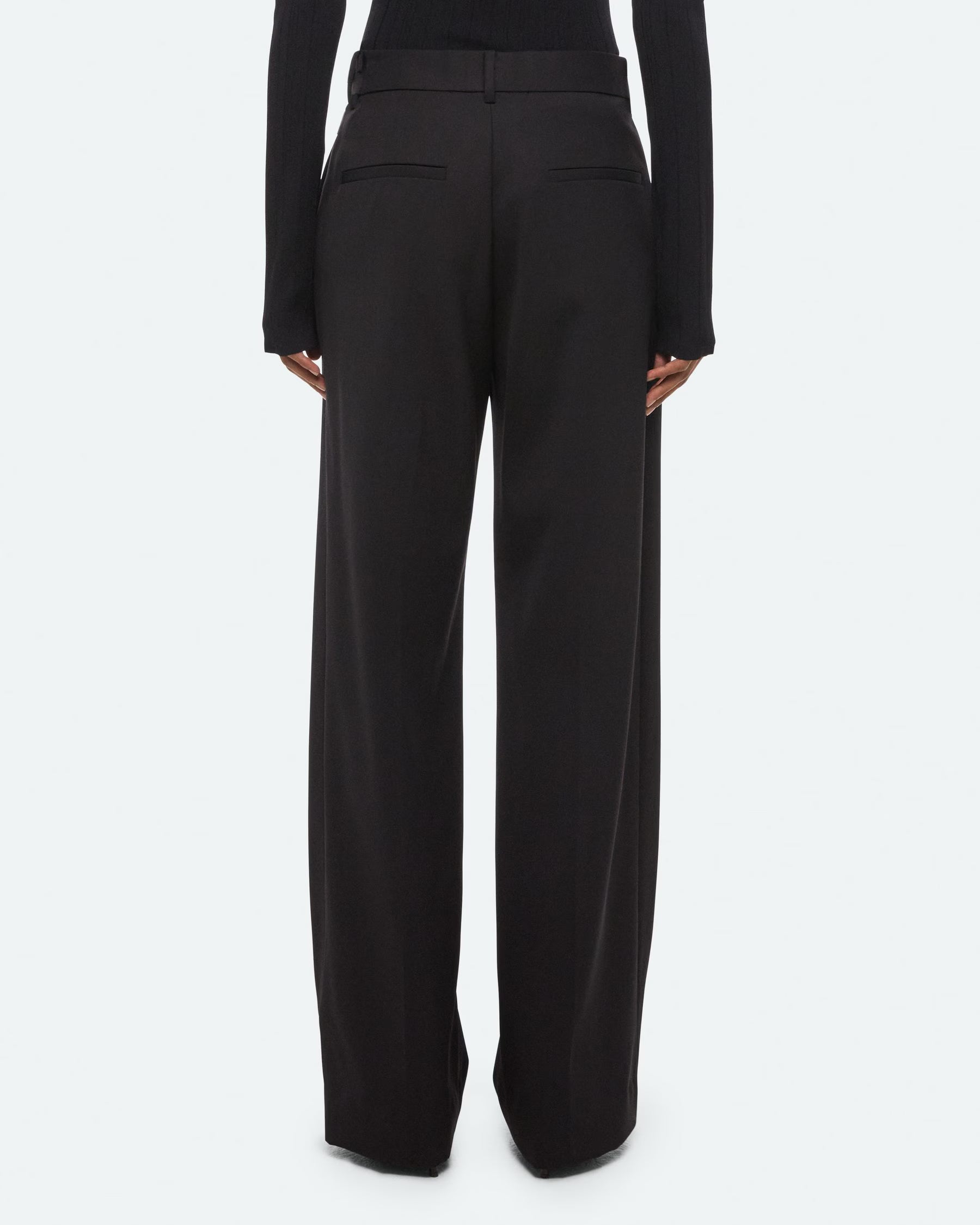Helmut Lang Wardrobe Belted Trousers | Black