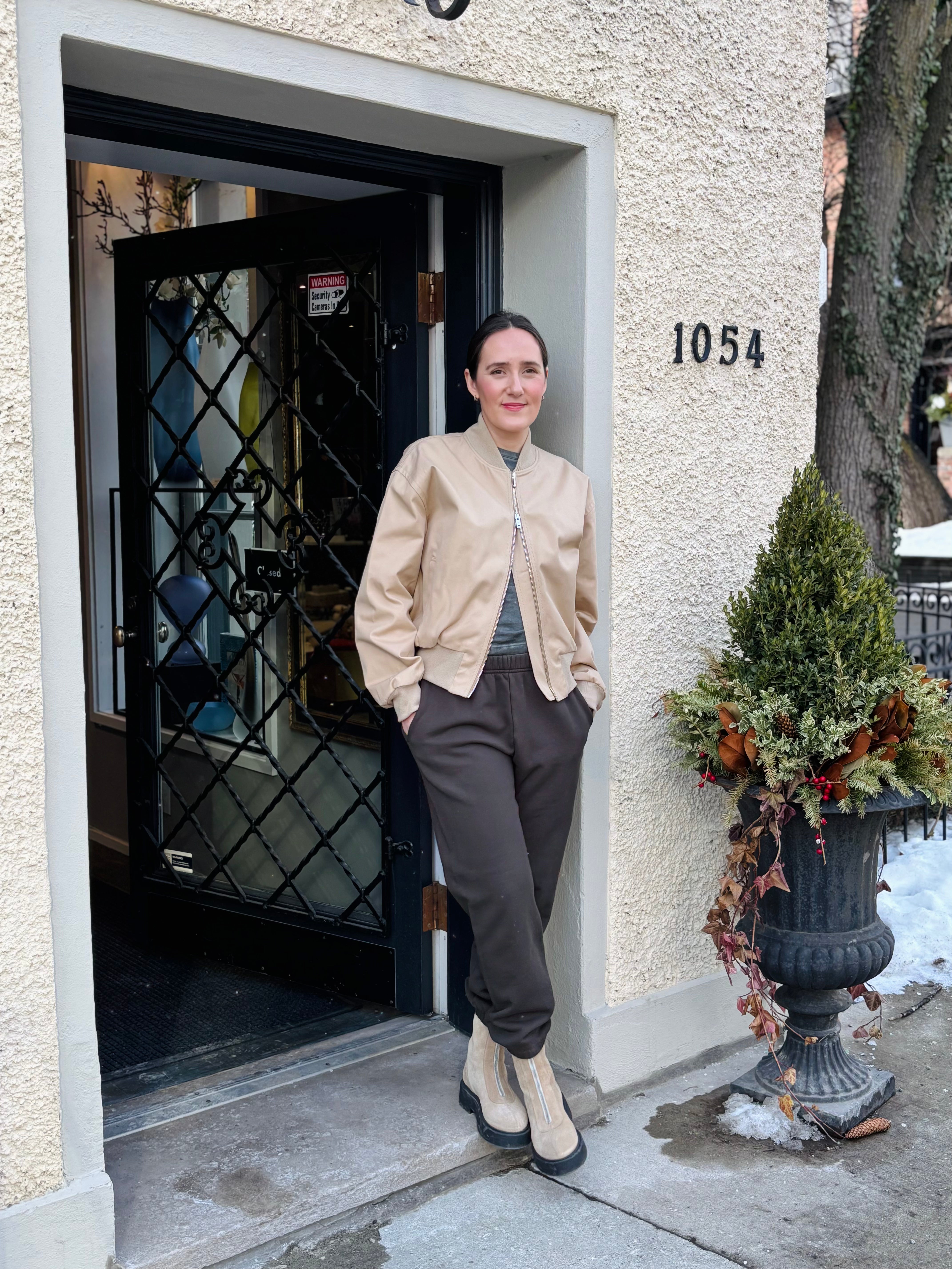 Filippa K Beige Cotton Blouson Jacket