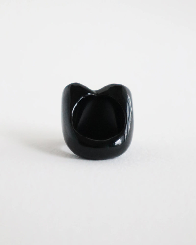 Cyntia Miglio Design Hoya Ring Black Onyx