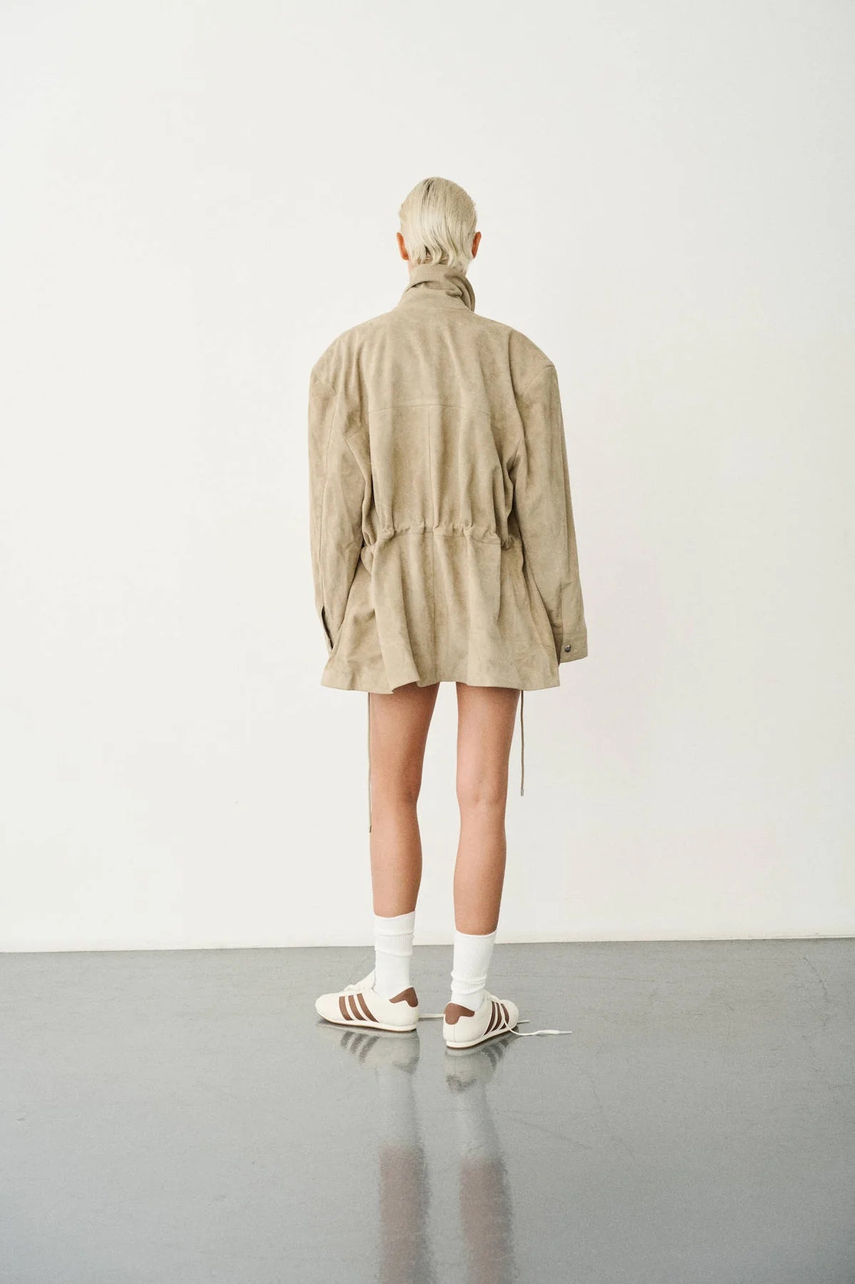 HALFBOY Kasia Suede Jacket | Trench