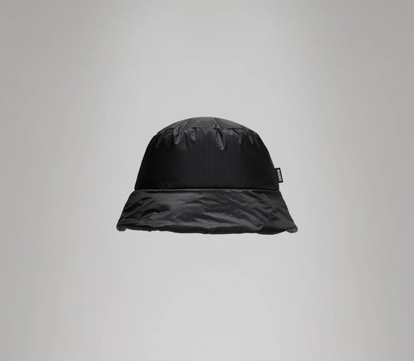 Rains Insulated Ripstop Black Bucket Hat