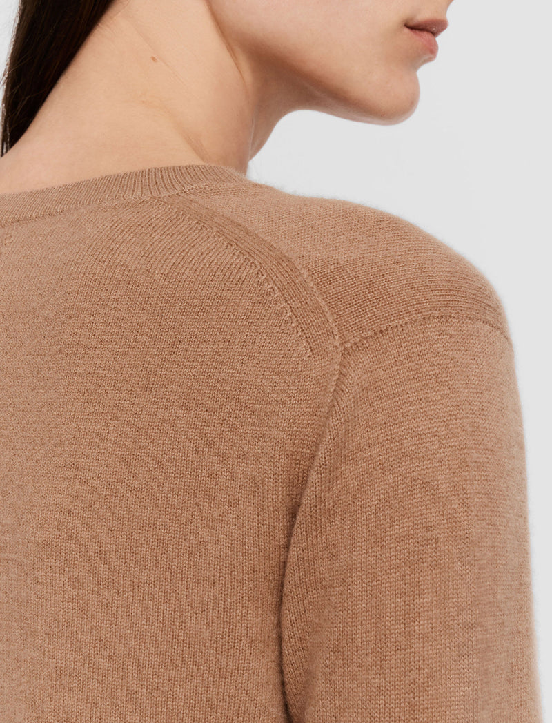 Joseph Lt Pure Cashmere V-Neck Sweater Blusher