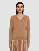 Joseph Lt Pure Cashmere V-Neck Sweater Blusher