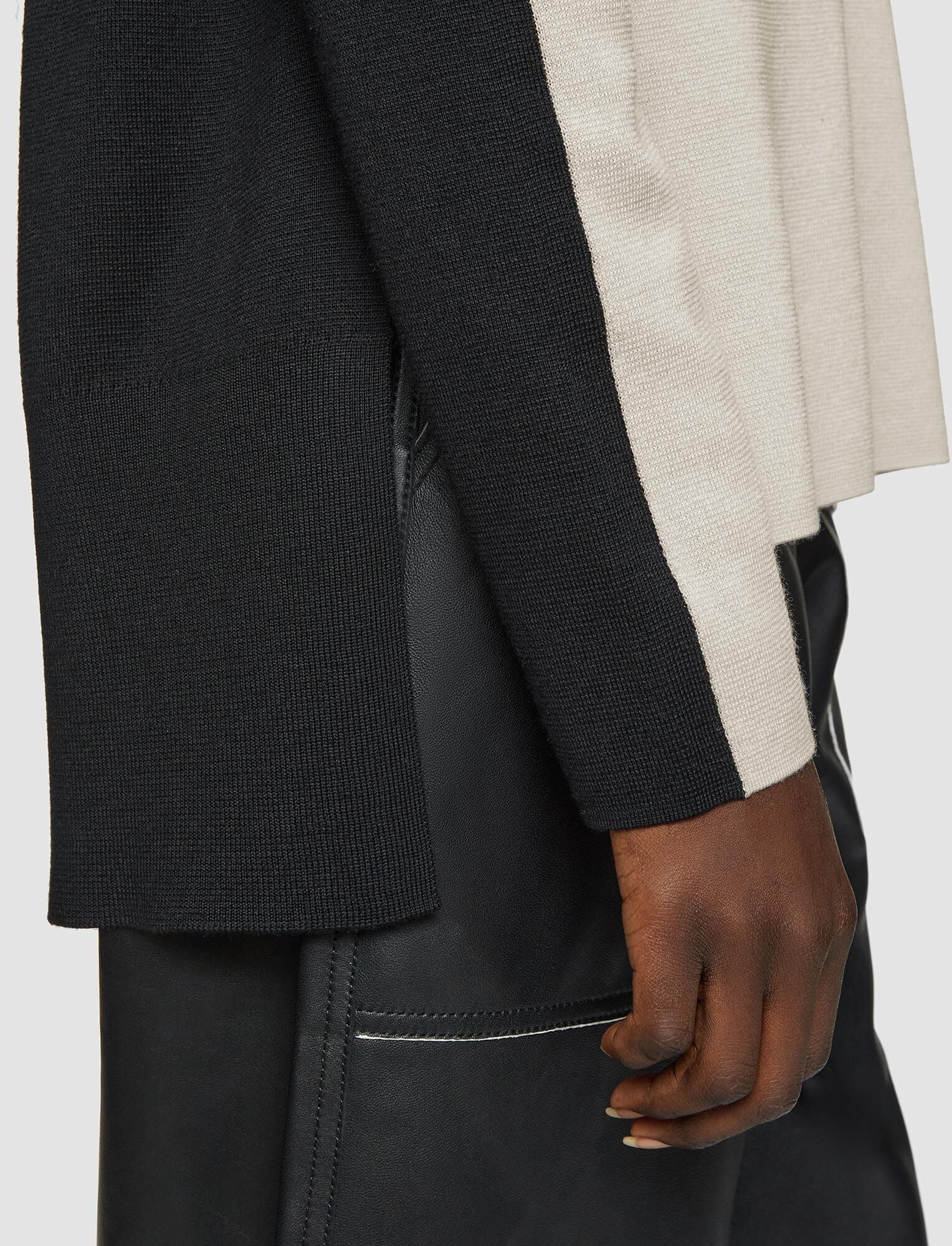 Joseph Two Tone Knit Jumper