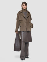 Joseph Marne Double Face Coat Mushroom