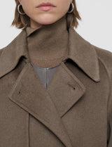 Joseph Marne Double Face Coat Mushroom
