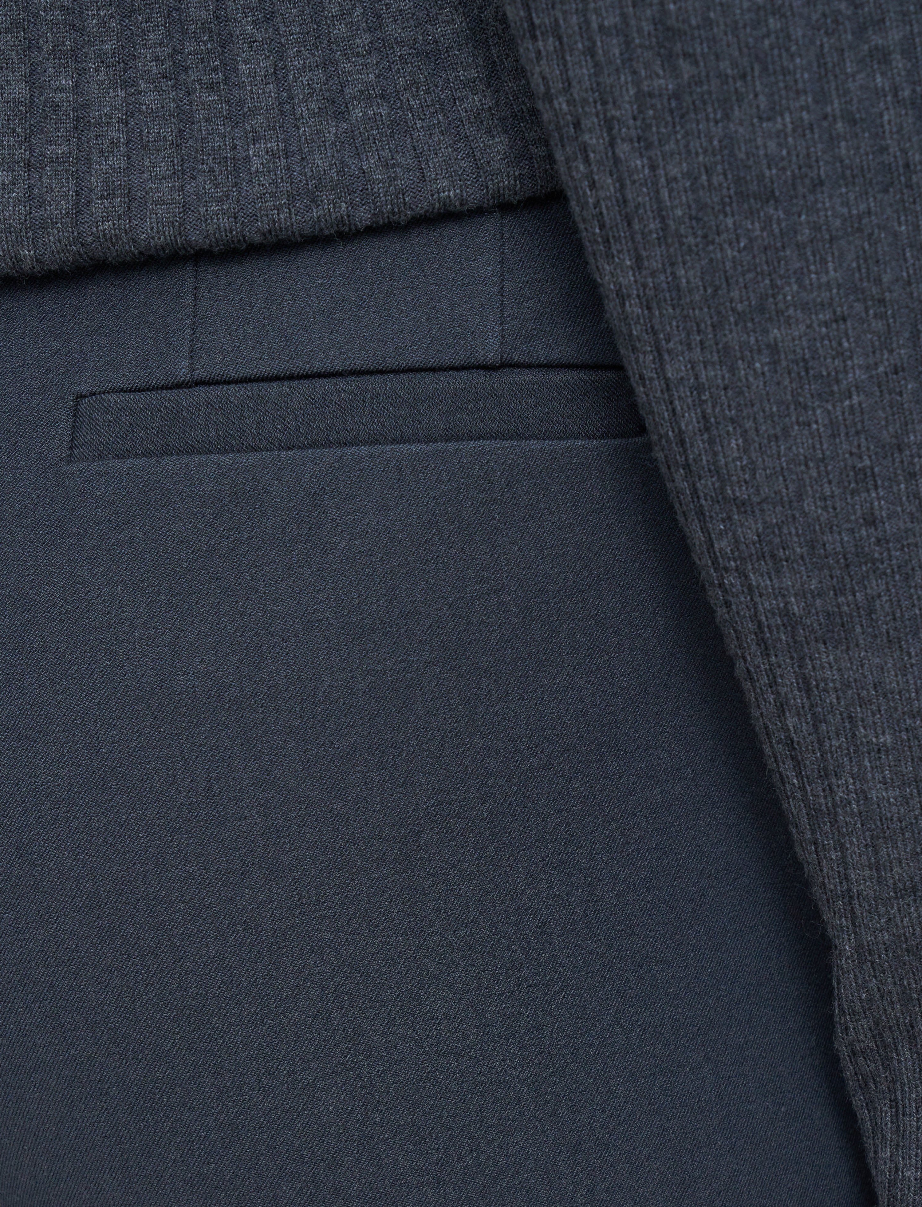 Joseph Coleman Gabardine Stretch Pants Smoke