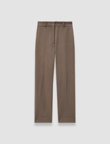 Joseph Coleman Gabardine Stretch Pants Mushroom