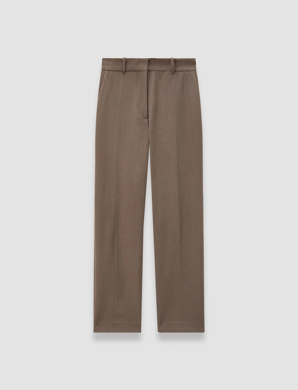 Joseph Coleman Gabardine Stretch Pants Mushroom