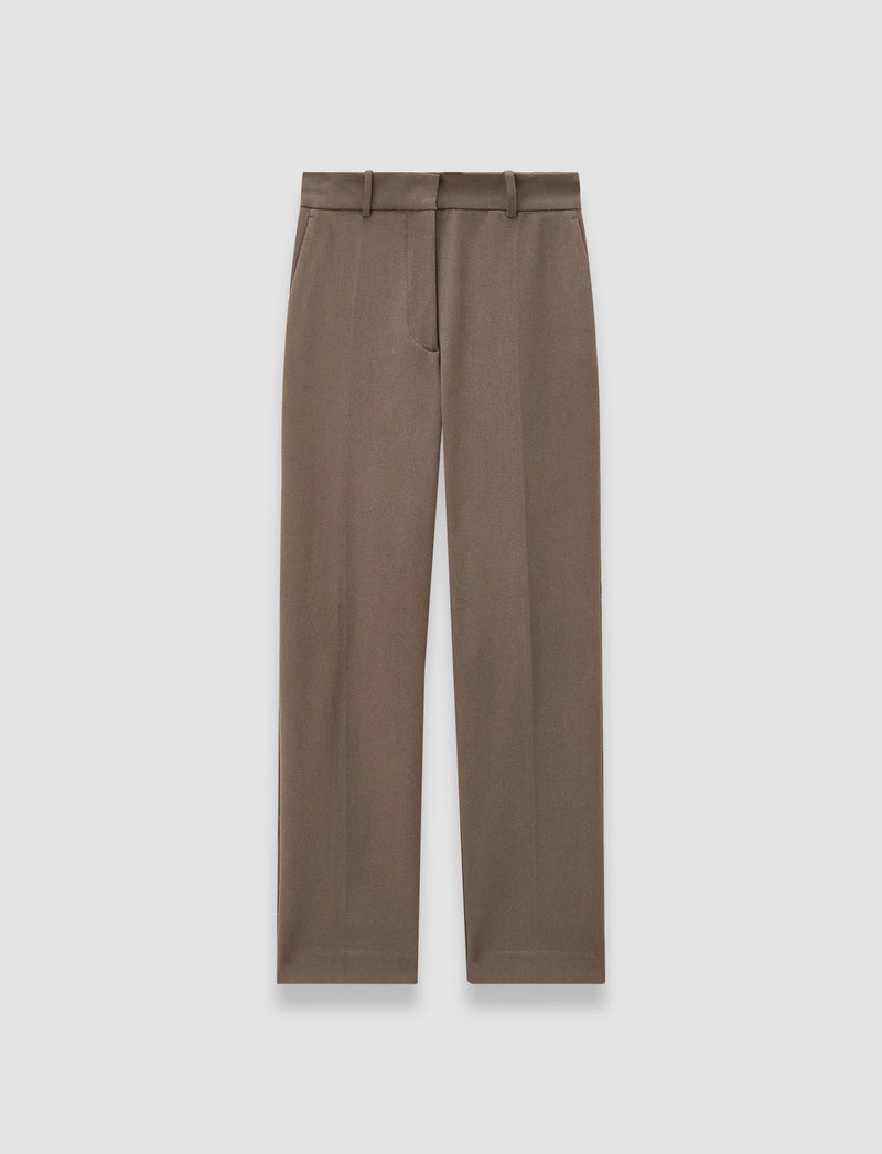 Joseph Coleman Gabardine Stretch Pants Mushroom