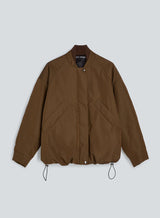 Kassl Editions Oversized Nylon Bomber Breen