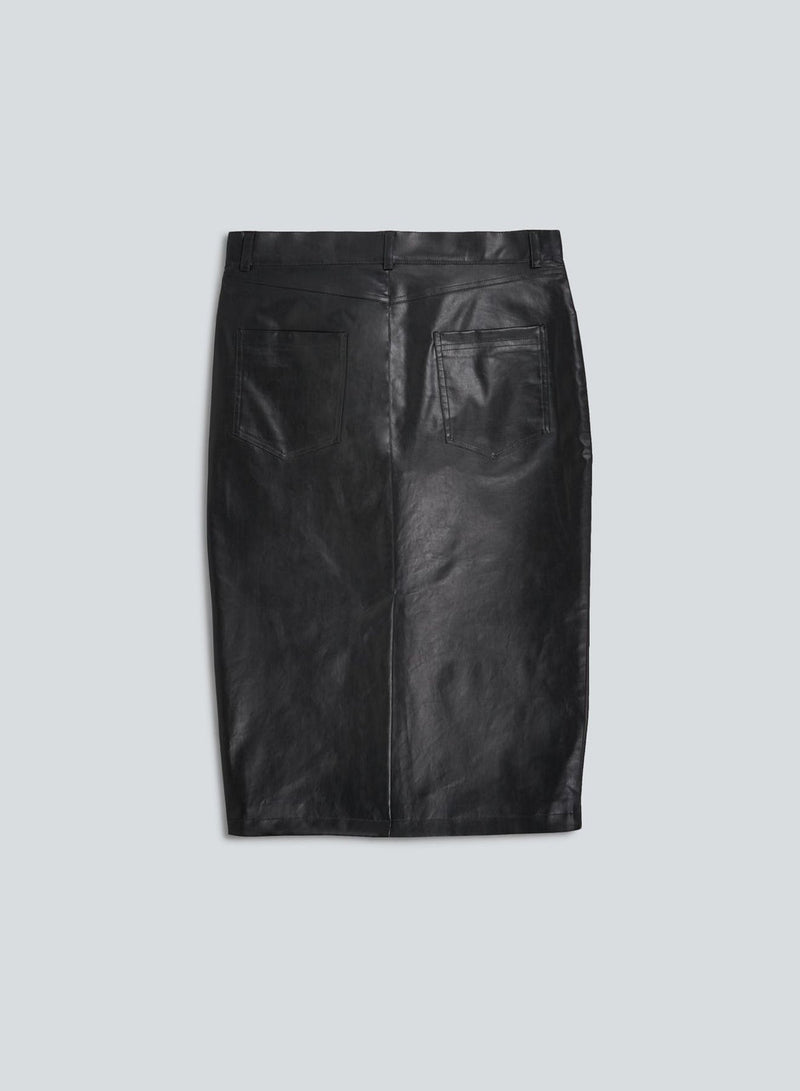 Kassl Editions Black 5 Pocket Skirt
