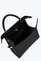 Lutece Mini Leather Bag Black