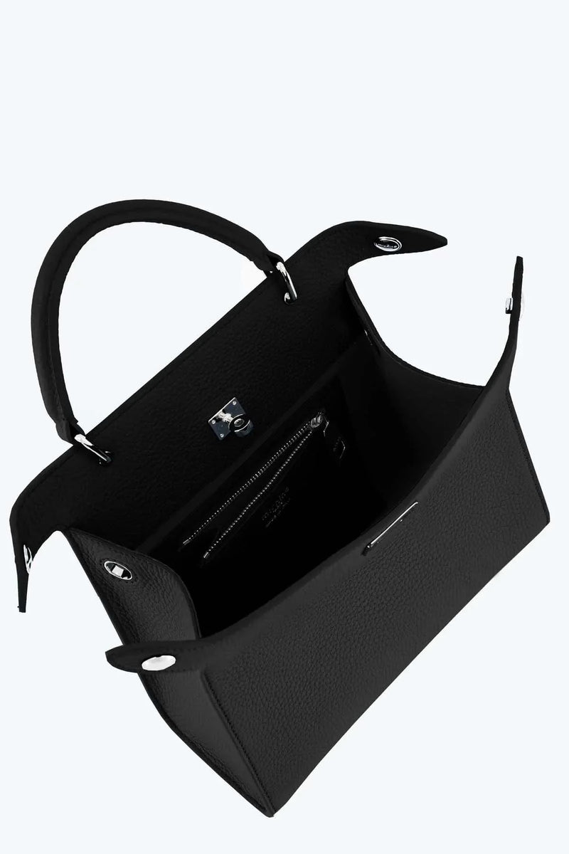 Lutece Mini Leather Bag Black