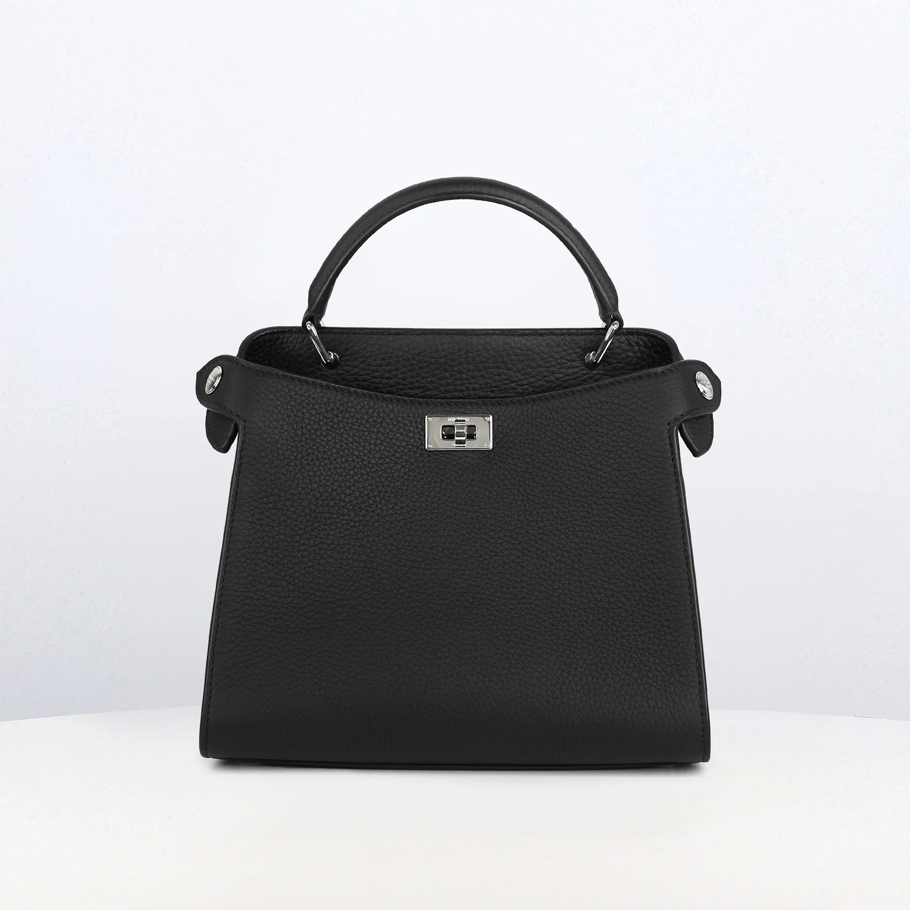 Lutece Mini Leather Bag | Black
