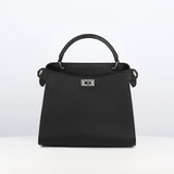 Lutece Mini Leather Bag Black
