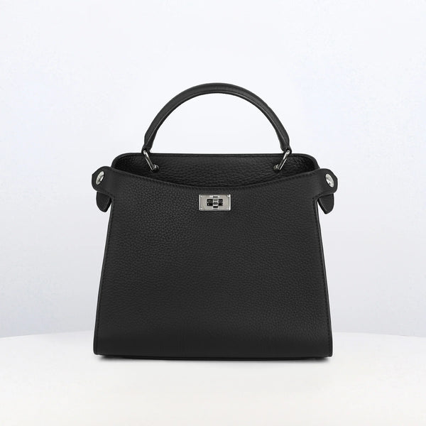 Lutece Mini Leather Bag Black